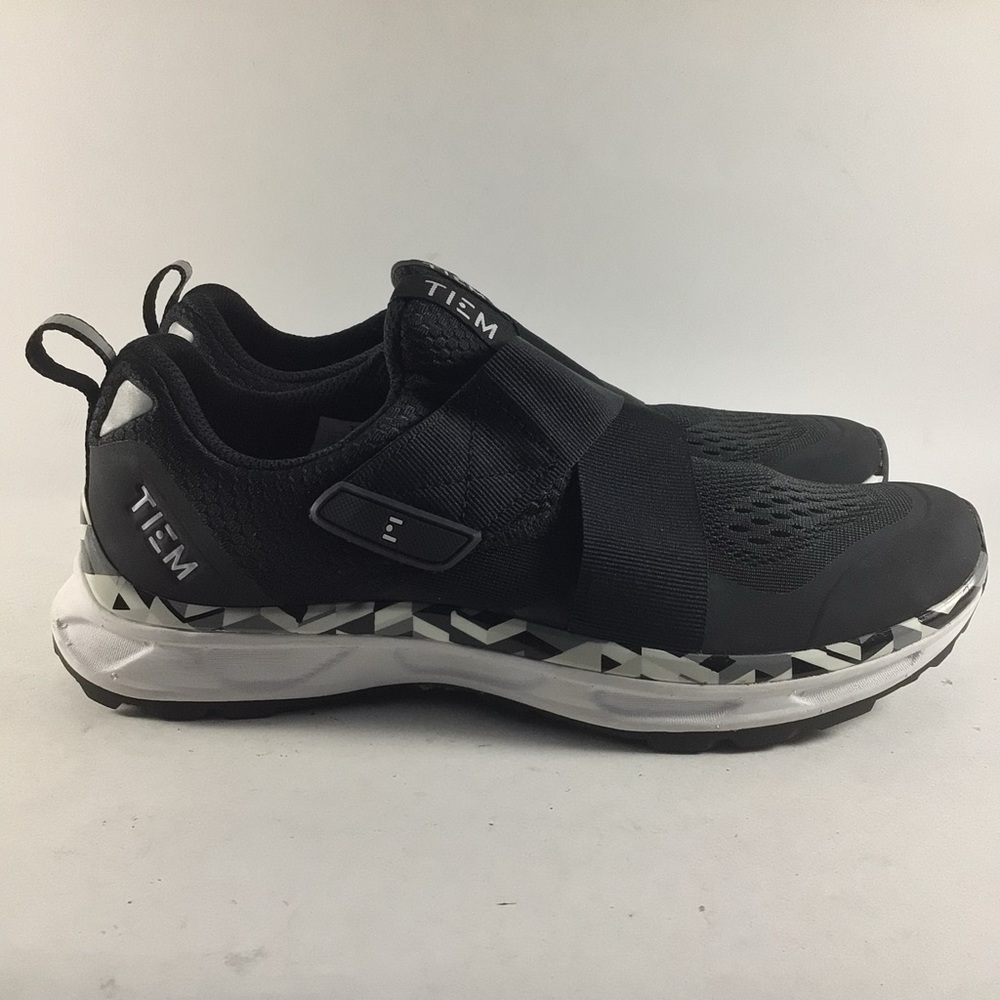 TIEM slipstream womens geometric cycling shoes cleats black size 7.5
